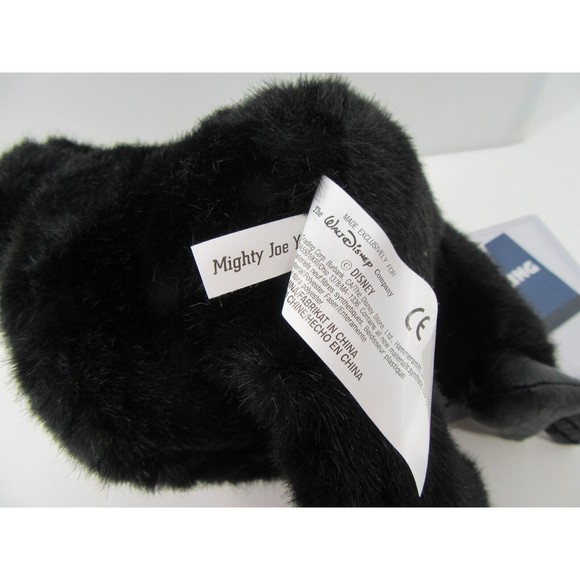 Disney Store Plush Mini Bean Bag Mighty Joe Young Ape Black 8" NWT Exclusive - Picture 9 of 9